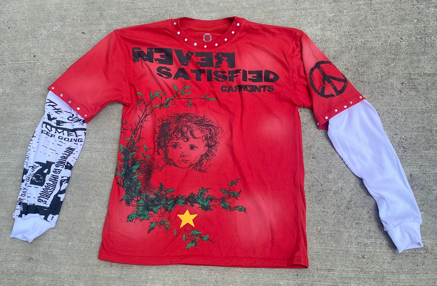 NSG Double layered long-sleeve T-shirt "The Golden Child"